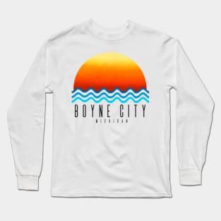 Boyne City Sunset Long Sleeve T-Shirt